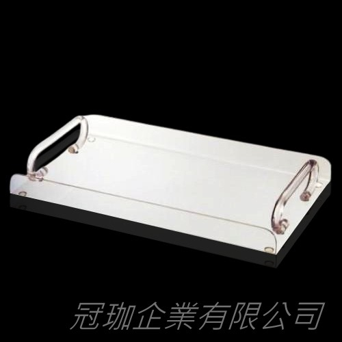 (附提手) 透明壓克力托盤