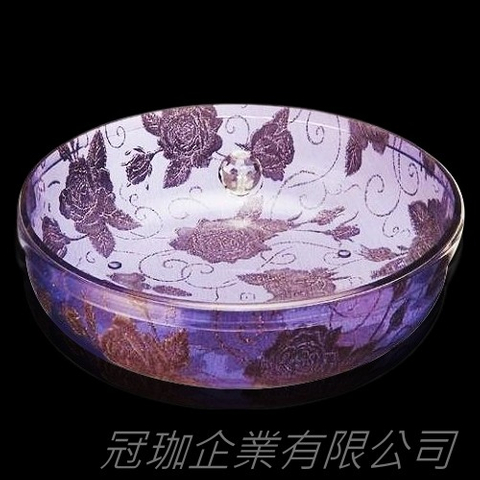 (附蓋) 壓克力水果盤